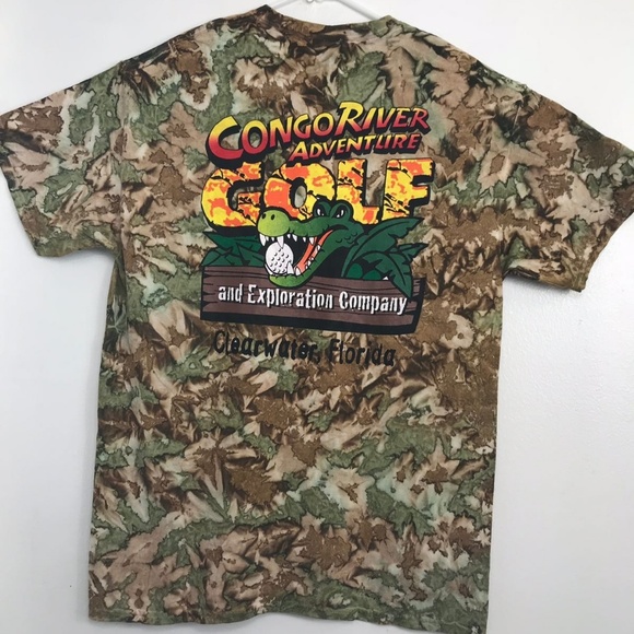 Men’s Clearwater Camouflage TShirt Large - Picture 4 of 5